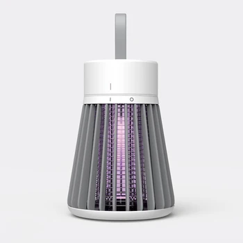 Smart Elektrický Šok Typ Komár-odpudzujúce Photocatalyst Fyzickej Komár Zabíjanie Lampa LED USB Komár Hmyzu Vrah Lampa