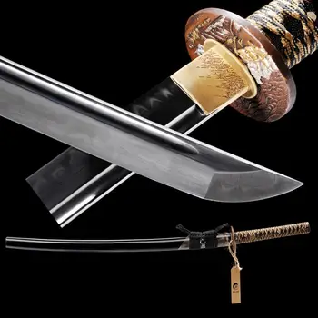 Brandon Meče Nové Leštené Japonský Katana Battel Pripravený Ostré Samuraj Meč Hliny Tvrdeného Full Tang Krásny Meč Prítomný
