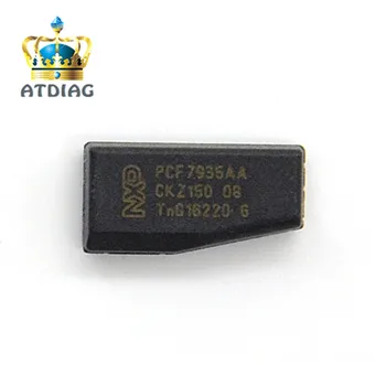 2 ks/VEĽA keydiy Vysokej kvality PCF7935 PCF7935AA Transpondér čip PCF 7935 ako pcf7935 uhlíka