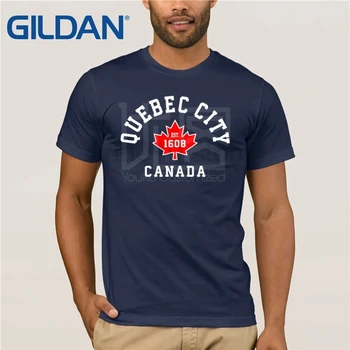 Quebec City Kanada t-shirt Kanadskej Vlajky Javorový List Darček Tee pánske t-shirt