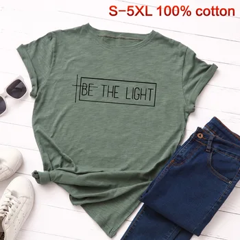 Ženy Sa Svetlo List Vytlačiť T-shirt Harajuku Grafické Basic Tričká Topy Lady T Voľné Tričko Krátky Rukáv Nadrozmerné Bavlnené Tričko