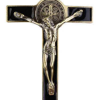 Cirkevné Pamiatky Kríž Ježiša Krista Na Stojan Kríž Stene Kríž, Starožitné Domácej Kaplnke Dekorácie Na Stenu