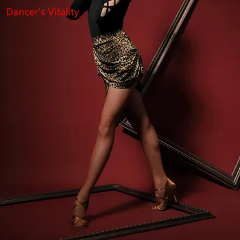 Latin dance sukne dospelé samice nepravidelný sexy sukne tanec profesionálnej súťaži výkon praxe oblečenie