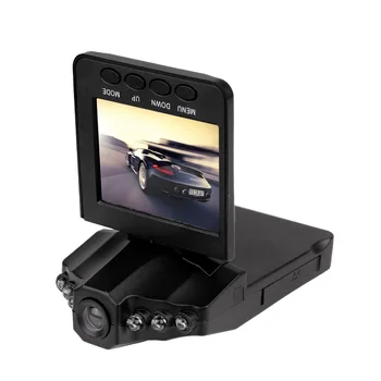 2,4-Palcový Full HD 1080P Auta DVR Vozidla, Kamera, videorekordér 6 IR LED pre Nočné Videnie 360 Stupeň Otáčania Auto Registrator
