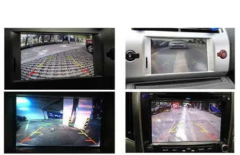 Mini Nepremokavé HD Nočné Videnie Auto Backup Zadnej strane Fotoaparátu Zadné Sledovať Parkovanie Pomoc Kamera Zadná Kamera