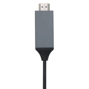 Kebidu 4K kompatibilný s HDMI Kábel Typu C-HDMI Samec na Male USB 3.1 30Hz HD Rozšíriť Converter Adaptér pre Macbook pre Samsung