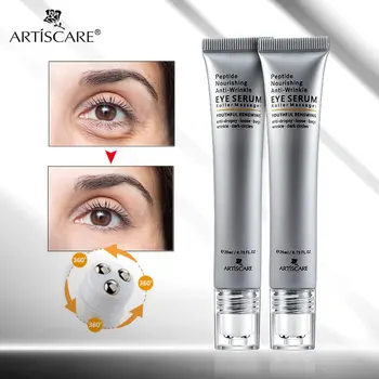 ARTISCARE Peptid Wrinkle Eye Serum Anti-Opuchy temný Kruh Anti-Aging Hydratačný Očná Starostlivosť Krása 2 KS