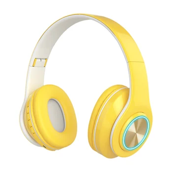 NOVÉ Bezdrôtové Slúchadlá Skladacie Slúchadlá Kovový Pocit chrániče sluchu Slúchadlá Bluetooth 5.0 Deti Headset S Mikrofónom