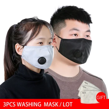 3KS/20FILTERS Fashion Tváre Masku proti Prachu Ventil Proti Znečisteniu Haze Dýchacie Masky Pm2.5 Prachu, Filter Ochranné Úst Umývanie, Maska