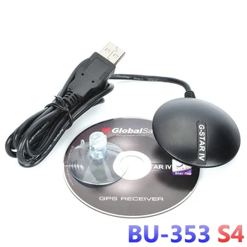 USB GPS modul lobalsat BU-353S4 BU-353 GPS prijímač SiRF STAR IV GSD4e chippest pre Notebook, auto, počítač, vreckový počítač