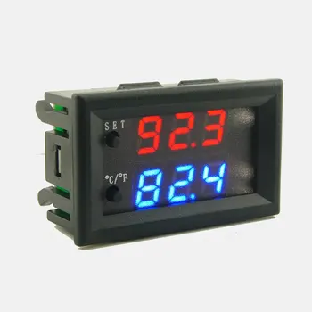 DC12V 20A Digitálny Regulátor Teploty DIY Inteligentné Mini Termostat Regulátor Nepremokavé Senzor 0.1 Celzia Presnosť