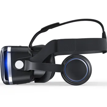 Pôvodné VR Shinecon 6.0 3D VR Box Prilba S Slúchadiel Virtuálnej Reality VR Okuliare Headset VR pre 4-6 palcový Mobilný Telefón
