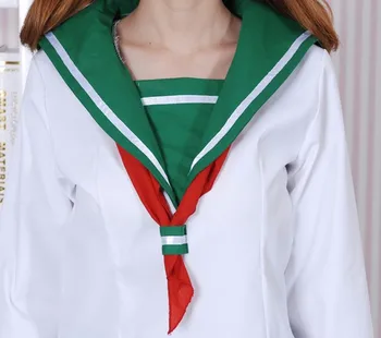 Anime Inuyasha Higurashi Kagome Cosplay Kostým Dievča Školskú Uniformu Halloween Námornícky Kostým Vyhovuje Hranie Rolí Strany Jednotné