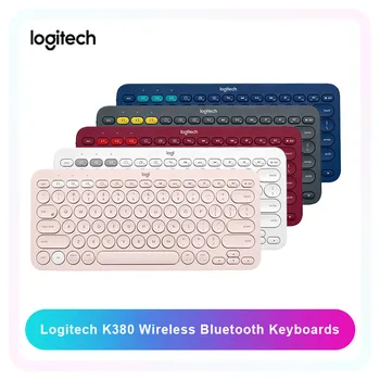 Logitech K380 Multi-Zariadenia Bluetooth Bezdrôtová Klávesnica Logitech Kamienkové Bezdrôtová Myš Pre Windows Pad Android IOS