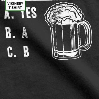 Chcem Pivo T Shirt Mužov Bavlnená Tkanina Novinka T-Shirt Posádky Krku Bar Alkohol Pivo Piť Tričká Krátky Rukáv Vrcholy Pôvodného