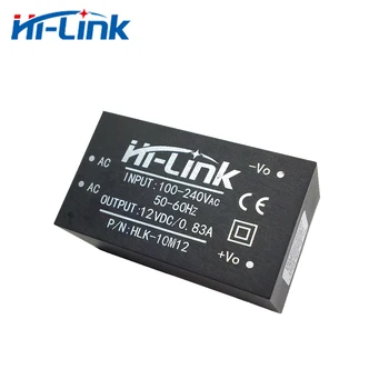 Doprava zadarmo Hi-Link nový 10pcs 220v alebo 12V 10W AC DC izolované inteligentné domáce kompaktný prepínanie mini modul napájania