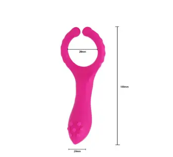 Vibrátor Sex Krúžok Masáž Pre Dospelých Muž Sexuálne Hračky Odkladu Vaginálne Dilator Pre Ženy