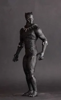 Disney, Marvel Avengers 30 cm Black Panther Akcie Obrázok držanie tela Model Anime, Bábiky, Dekorácie PVC Zber Figúrka Hračky model
