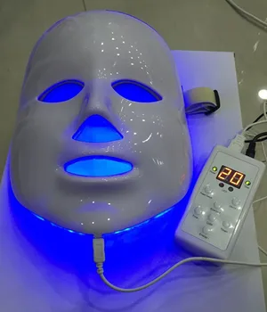 2019 hot 7 farieb fotón PDT led starostlivosť o pleť, pleťové masky modrá zelená červená svetelná terapia kozmetické zariadenia krásy príslušenstvo