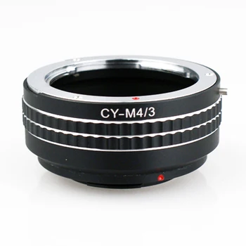 CY-M43 Adaptér Pre Contax C/Y CY objektív Micro 4/3 M4/3 Olympus Panasonic Kamery E-P5 E-PL7 E-M10