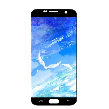 Super AMOLED Napáliť Tieň LCD SAMSUNG Galaxy S7 Displej G930 G930F Dotykový Displej Digitalizátorom. Náhradné
