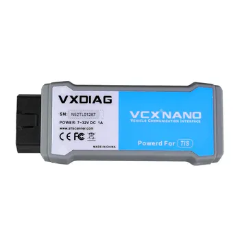 VXDIAG VCX NANO pre TOYOTA TIS Techstream V15.00.026 Kompatibilný s SAE J2534 USB Verzia