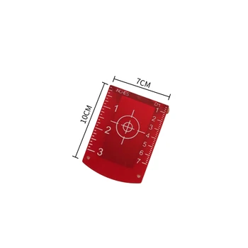 1PCS Magnetické Poschodí Cieľovej Platničky Karty Lúč Aplikácie Plechu Laserom Úrovni Môžu Byť Magnetické/Hold/Závesné Na Stenu & Poschodie