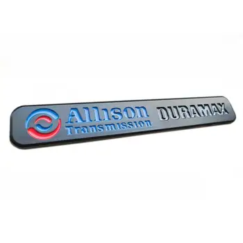 300pcs/veľa Allison Transmission Duramax Znak, Odznak s Logom Nálepky, Štítok