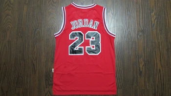 NBA pánske Chicago Bulls #23 Michael Jordan Basketbalové Dresy 97-98 Retro Vydanie Červené Dresy