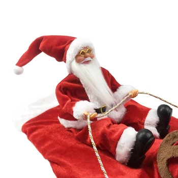 Zábava Psa Vianočné oblečenie pre Santa Claus na koni jeleňa Bunda, Kabát Domáce Vianočné Psie Oblečenie, Kostýmy pre Veľký Pes Malého Psa