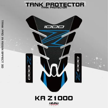 Motocykel 3D Z 1000 Logo Plyn Palivovej Nádrže Kryt Protector Pad karbónová Nálepka Pre Kawasaki Z1000