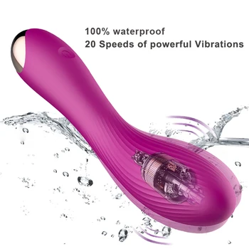 Vodotesný Vibrátor Sexuálne Hračky pre Ženu, Žena Klitorálny G Mieste Stimulátor USB Vibrátory pre Ženy, Sex Produktov pre Dospelých