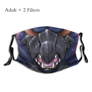 Monster Hunter Felyne Palico Hra Handričkou Masky Nargacuga Masku Na Tvár Ústa Kryt S Filtrami Tváre Ochranné