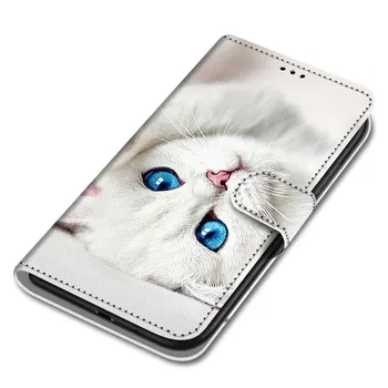 Kože Flip puzdro pre Samsung S9 Plus puzdro na Samsung Galaxy S7 S8 S9 S10 Poznámka 10 Plus Kryt 3D Peňaženky Magnetické Telefón Prípade