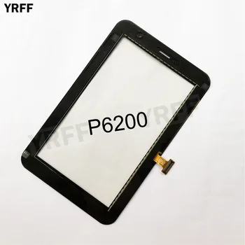 YRFF Pre Samsung Galaxy Tab 7.0 Plus GT-P6200 P6200 Dotykový Displej Digitalizátorom. Senzorové Dotykové Sklo Objektívu, Panel