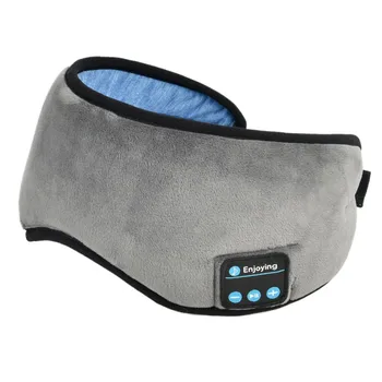 Bezdrôtový Bluetooth 5.0 Slúchadlá Spánku Očná Maska Smart Slúchadlá Vstavaný Mikrofón Pohodlné Dotyk Nové