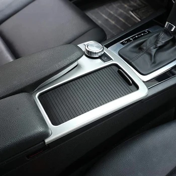 Nálepku Rám Orezania Auto Styling Multimediálne Handrest Panel Pokrýva na Mercedes Benz W204 W212 C Triedy E