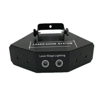 Doprava zadarmo hlasom aktivovaný šesť-očné laserové svetlo line laserová diskotéka DJ tanečné party stage účinok svetla
