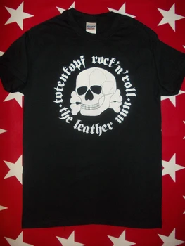 Pulzujúca Gristle T-shirt sieťotlač KOŽENÉ MNÍŠKA logo švédsky punk Priemyselné
