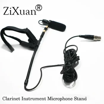 Hudobný Nástroj Mikrofón Kondenzátora Klarinet nástroj Microfone Pre AKG Shure Samson Bezdrôtový Systém XLR vysielač