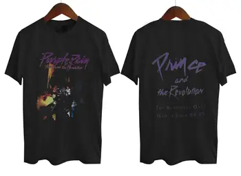Prince - Purple Rain Tour 84-85 N T-shirt Short Sleeve T Shirt Bavlna Top Tee Bavlna Cool Dizajn, 3D Tee Košele Plus Veľkosť