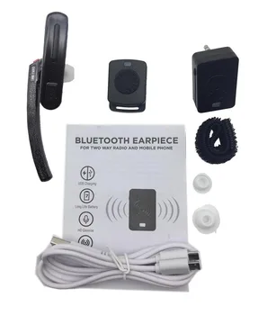 Bezdrôtové Handsfree Bluetooth Headset Walkie Talkie Slúchadlá Slúchadlá Pre Motorola KENWOOD Baofeng UV-82 UV5R PTT Rádio Micphone