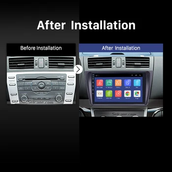 Seicane Android 10 2DIN Auto Vedúci Jednotky Rádio Audio GPS Multimediálny Prehrávač Pre Mazda 6 Rui krídlo 2008 2009 2010 2011 2012 2013