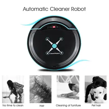Vacum Cleaner Inteligentné Automatické Zametanie Robot Pre Domácnosť Nabíjateľná Inteligentný Robot Vysávač Stroj Robot Barredor