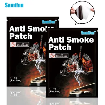 60Pcs=1Lot Anti Smoke Patch Prírodné Zložky Prestať Fajčiť Čínskej Bylinnej Lekárske Omietky Zdravotnej Starostlivosti D3506