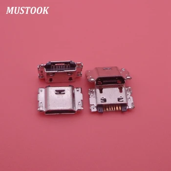 500pcs/veľa Micro USB Nabíjací Port Jack Konektor Pre Samsung J5 SM-J500 J1 SM-J100 J100 J500 J5008 J3 J300F J7 J700 J700F