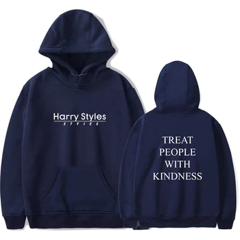 LUCKYFRIDAYF Harry Styles Liečbu Ľudí S Láskavosť Tlač Hoodies Ženy/Muži Móda Streetwear Mikina s Kapucňou Bežné Hoodies