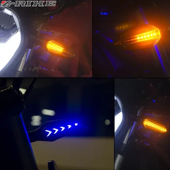 Tečie blikanie led motocykel zase signálne Svetlá Blinkers clignotant moto PRE Honda CB 400 CB 500 CB600 599 919 250 Hornet