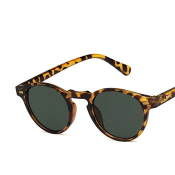 Nové módne malé okrúhle slnečné okuliare muži ženy dámske luxusné značky dizajnér dámy vintage oválne čierne slnečné okuliare slnečné okuliare UV400