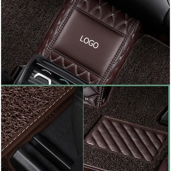 KOKOLOLEE Vlastné LOGO auta podlahové rohože pre Lexus ES-C JE LS RX NX GS CT GX LX570 RX350 LX RC RX300 LX470 auto príslušenstvo